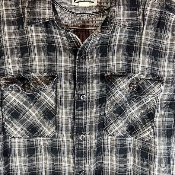 Converse One Star Button Down Top Size Medium - Picture 5 of 8